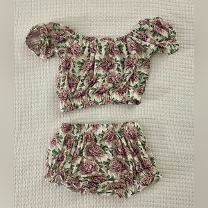 Kate Quinn Peony Bubble Two Piece Sunsuit